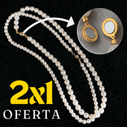 Collar Perlas Magnético- Oferta 2x1